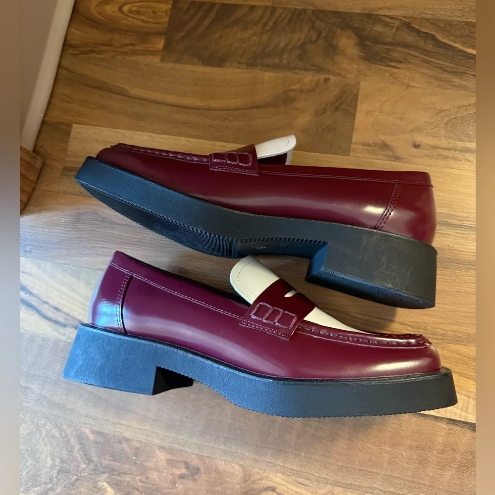 GH BASS Bowery Leather Penny Loafers size 7.5 never worn - Picture 4 of 10